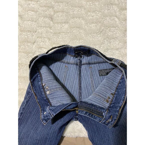 Gasoline straight Leg Stretch Blue Jeans Women's Size 30x25 Vintage NWT - Picture 9 of 12